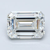 3.5 Carat EMERALD - Natural Diamond - 3.5 - H - VS1 - VG - EX - EX - Diamonds By Rothschild