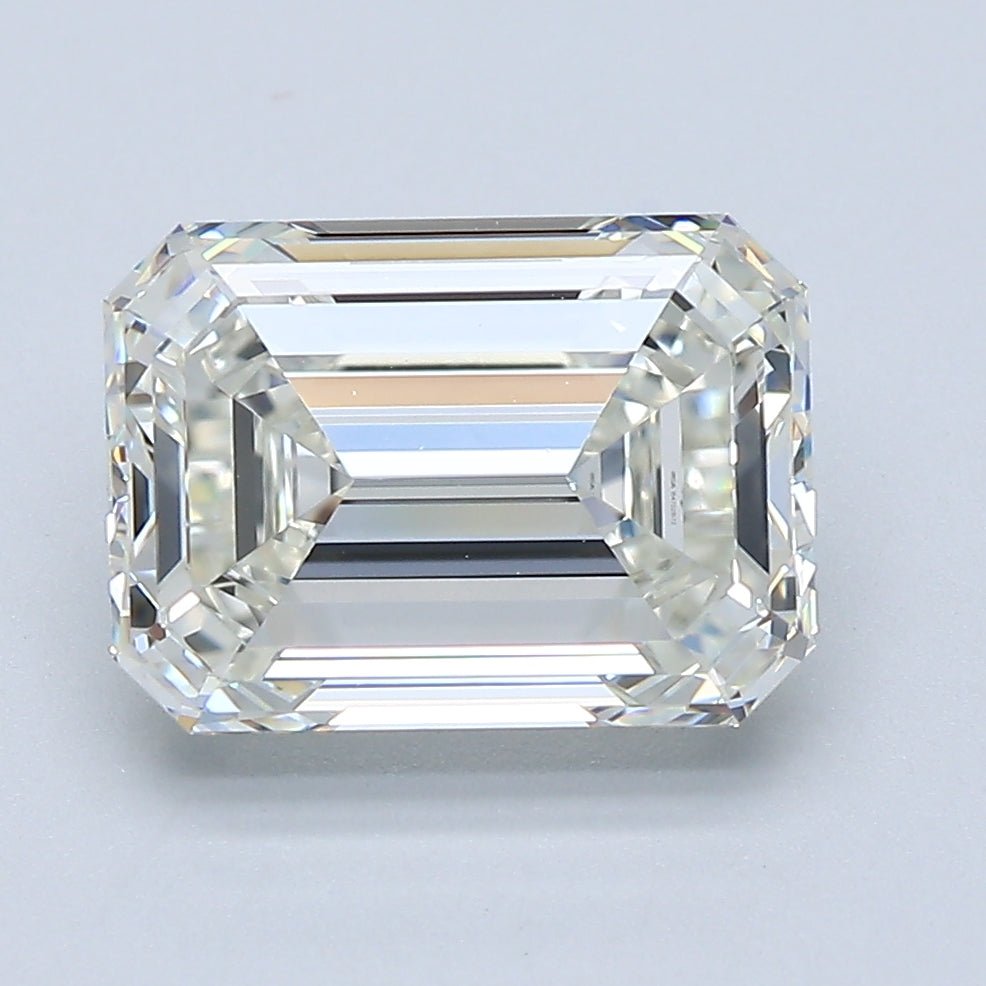 3.5 Carat Emerald - Natural Diamond - 3.5 - J - VVS1 - EX - EX - EX - Diamonds By Rothschild
