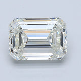 3.5 Carat Emerald - Natural Diamond - 3.5 - J - VVS1 - EX - EX - EX - Diamonds By Rothschild