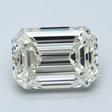 3.5 Carat Emerald - Natural Diamond - 3.5 - K - VS1 - VG - EX - VG - Diamonds By Rothschild