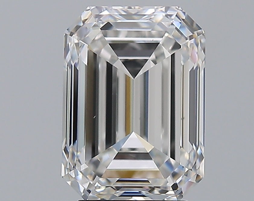 3.5 Carat Emerald - Natural Diamond - 3.51 - D - VS1 - VG - EX - EX - Diamonds By Rothschild