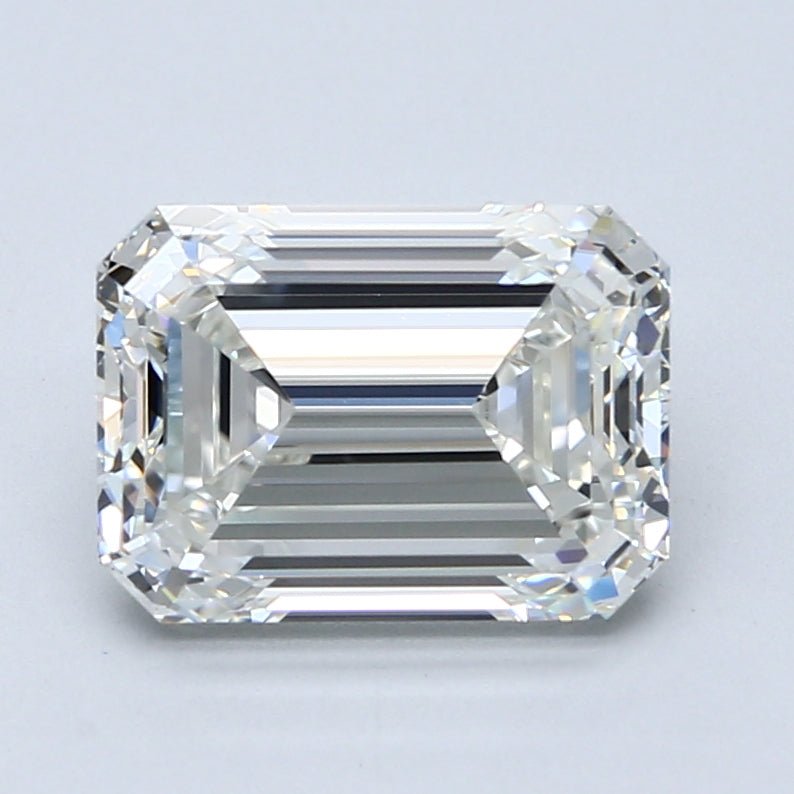 3.5 Carat Emerald - Natural Diamond - 3.51 - I - VVS1 - VG - EX - VG - Diamonds By Rothschild