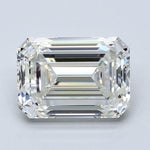 3.5 Carat EMERALD - Natural Diamond - 3.51 - J - VVS1 - VG - EX - EX - Diamonds By Rothschild