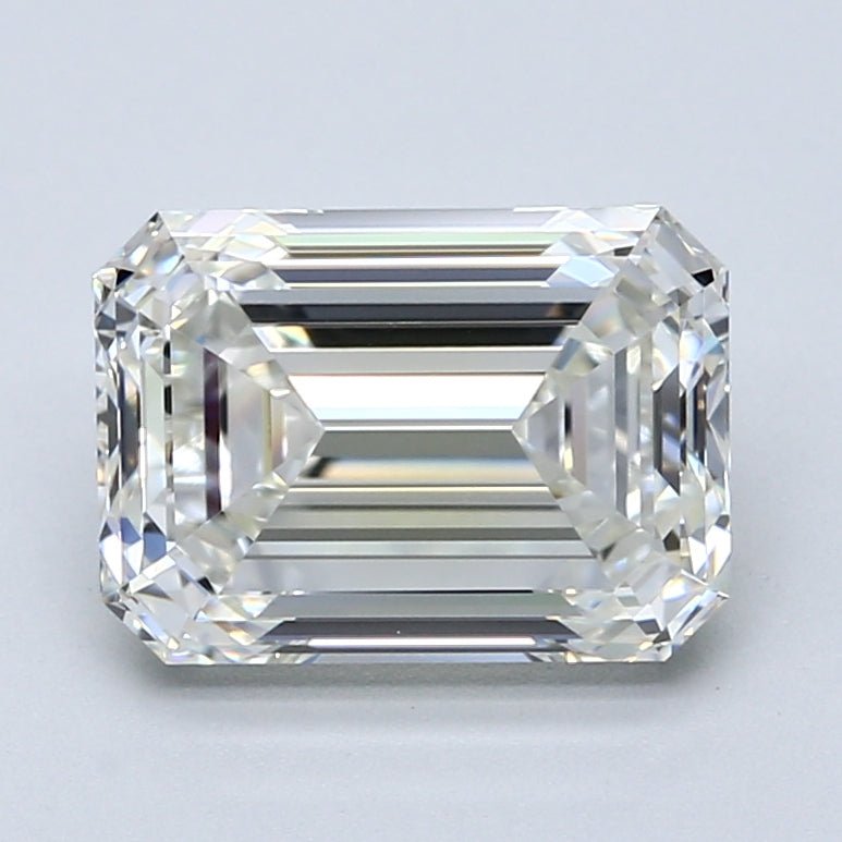 3.5 Carat EMERALD - Natural Diamond - 3.51 - J - VVS1 - VG - EX - EX - Diamonds By Rothschild