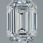 3.5 Carat EMERALD - Natural Diamond - 3.52 - E - VS2 - VG - EX - EX - Diamonds By Rothschild