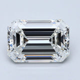 3.5 Carat Emerald - Natural Diamond - 3.59 - G - VVS1 - EX - EX - EX - Diamonds By Rothschild