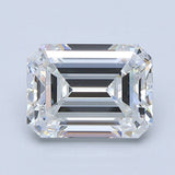 3.5 Carat Emerald - Natural Diamond - 3.68 - F - VS1 - VG - EX - EX - Diamonds By Rothschild