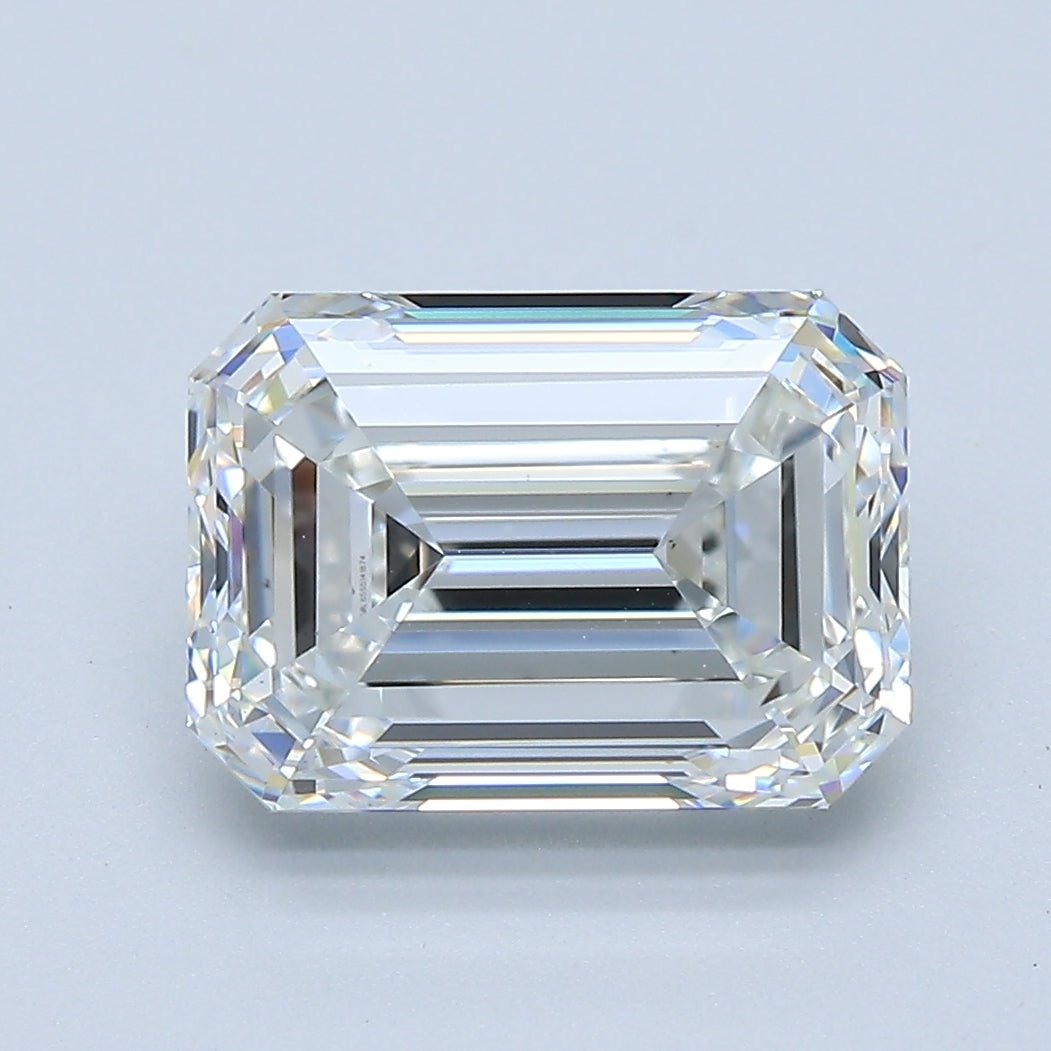 3.5 Carat Emerald - Natural Diamond - 3.7 - G - VS1 - VG - EX - EX - Diamonds By Rothschild
