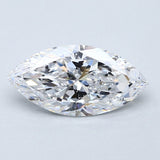 3.5 Carat Marquise - Natural Diamond - 3.51 - D - SI2 - EX - EX - EX - Diamonds By Rothschild