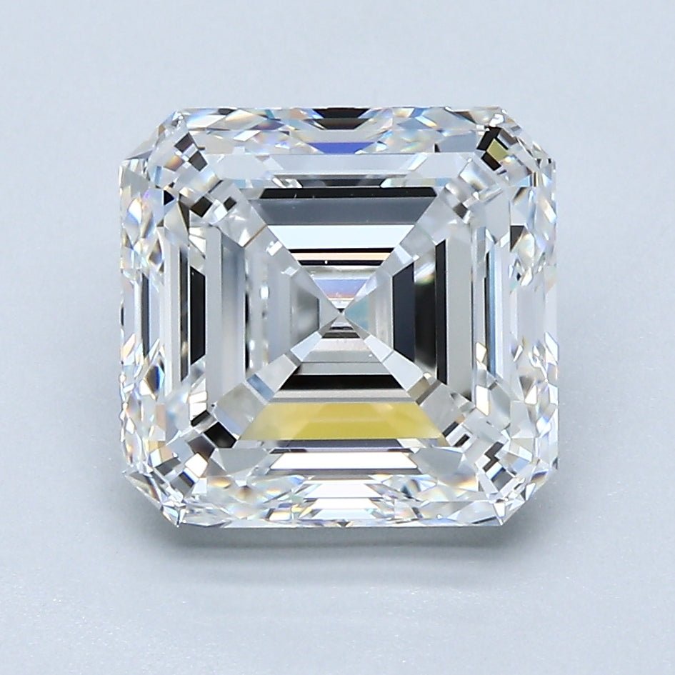 3.5 Carat Natural Diamond - ASSCHER - 3.45 - E - VS2 - Diamonds By Rothschild
