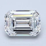 3.5 Carat Natural Diamond - EMERALD - 3.51 - D - VS1 - Diamonds By Rothschild