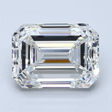 3.5 Carat Natural Diamond - EMERALD - 3.51 - H - VS1 - Diamonds By Rothschild