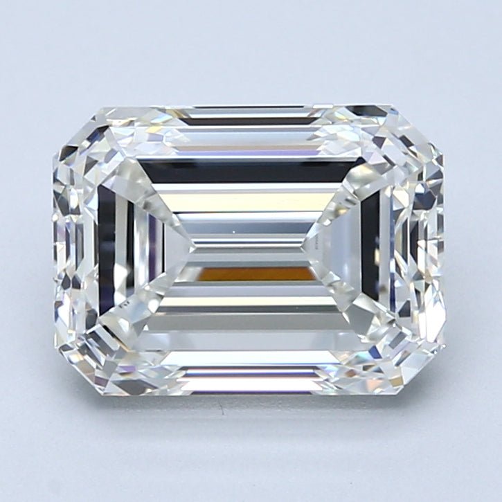 3.5 Carat Natural Diamond - EMERALD - 3.51 - H - VS1 - Diamonds By Rothschild