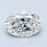 3.5 Carat Natural Diamond - OVAL - 3.5 - F - SI1 - Diamonds By Rothschild