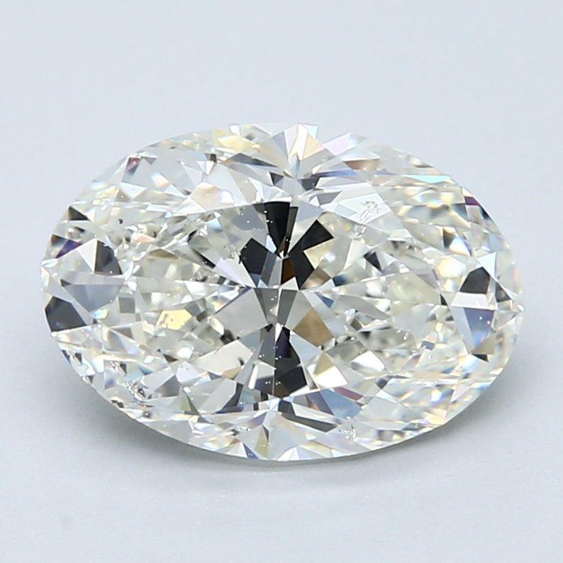 3.5 Carat Natural Diamond - OVAL 3.51ct - Diamonds By Rothschild