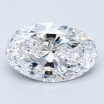 3.5 Carat Natural Diamond - OVAL 3.51ct - Diamonds By Rothschild
