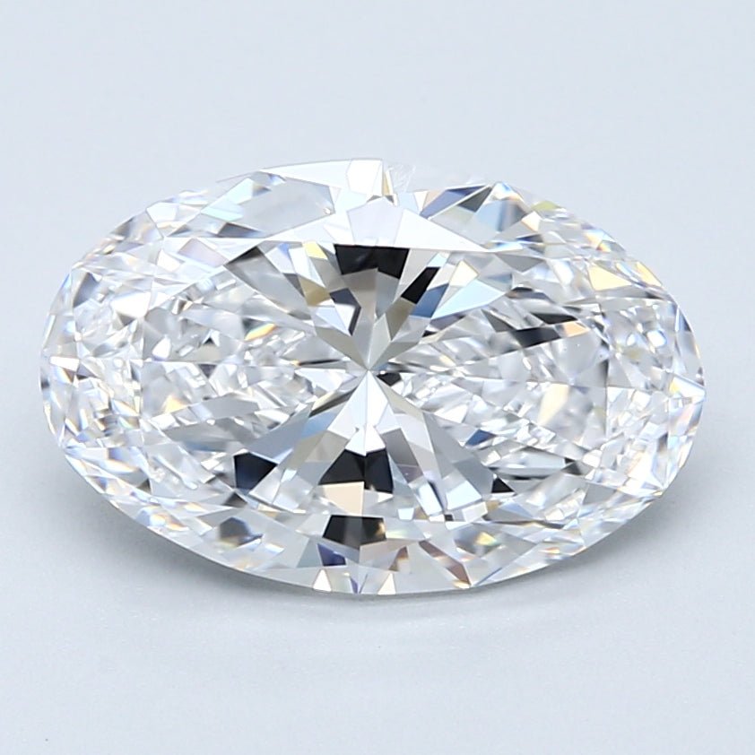 3.5 Carat Natural Diamond - OVAL 3.51ct - Diamonds By Rothschild