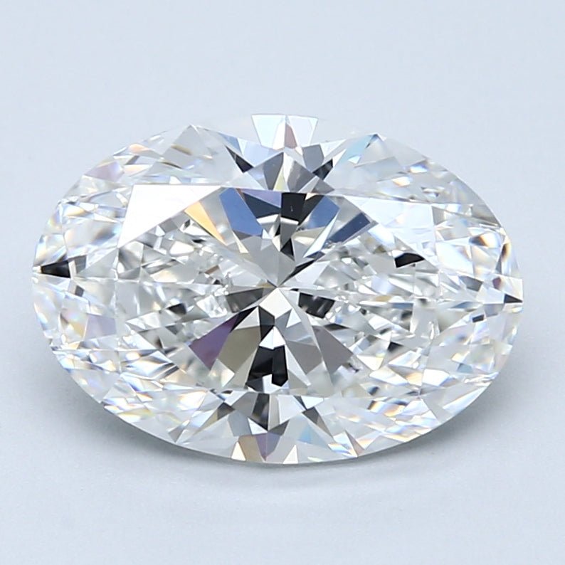 3.5 Carat Natural Diamond - OVAL 3.51ct - Diamonds By Rothschild