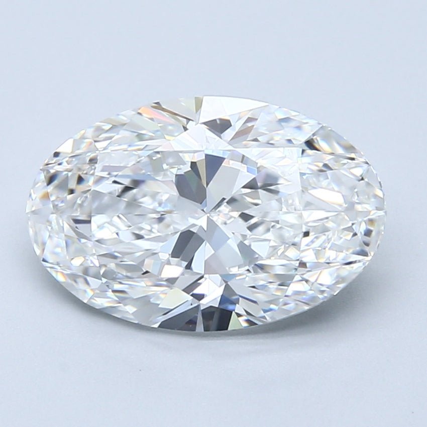 3.5 Carat Natural Diamond - OVAL - 3.52 - E - VS1 - Diamonds By Rothschild