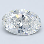 3.5 Carat Natural Diamond - OVAL 3.6ct - Diamonds By Rothschild
