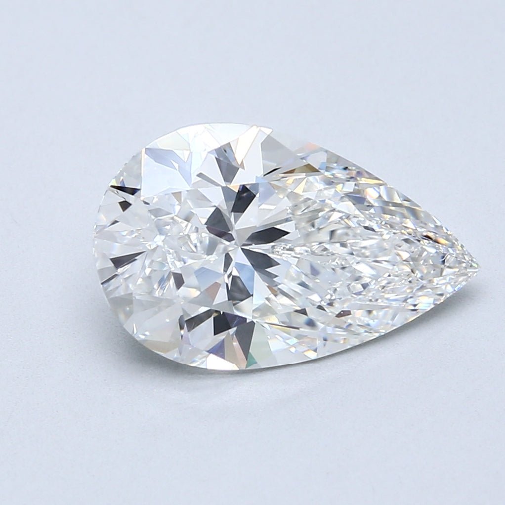 3.5 Carat Natural Diamond - PEAR - Diamonds By Rothschild