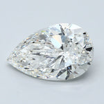 3.5 Carat Natural Diamond - PEAR - 3.4 - G - SI1 - Diamonds By Rothschild