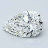 3.5 Carat Natural Diamond - PEAR - 3.4 - G - SI1 - Diamonds By Rothschild