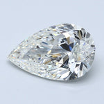 3.5 Carat Natural Diamond - PEAR - 3.51 - I - SI2 - Diamonds By Rothschild