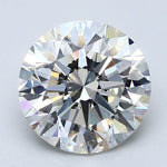 3.5 Carat Natural Diamond - Round - 3.5 - H - SI1 - Diamonds By Rothschild