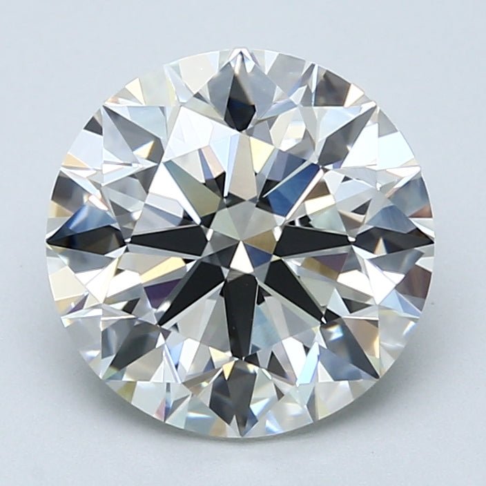 3.5 Carat Natural Diamond - Round - 3.53 - F - VVS1 - Diamonds By Rothschild