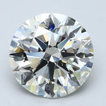 3.5 Carat Natural Diamond - Round - 3.71 - J - SI1 - Diamonds By Rothschild