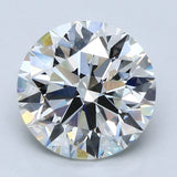 3.5 Carat Round Cut Natural Diamond - G VS2 - 3.41ct - EX Cut Grade