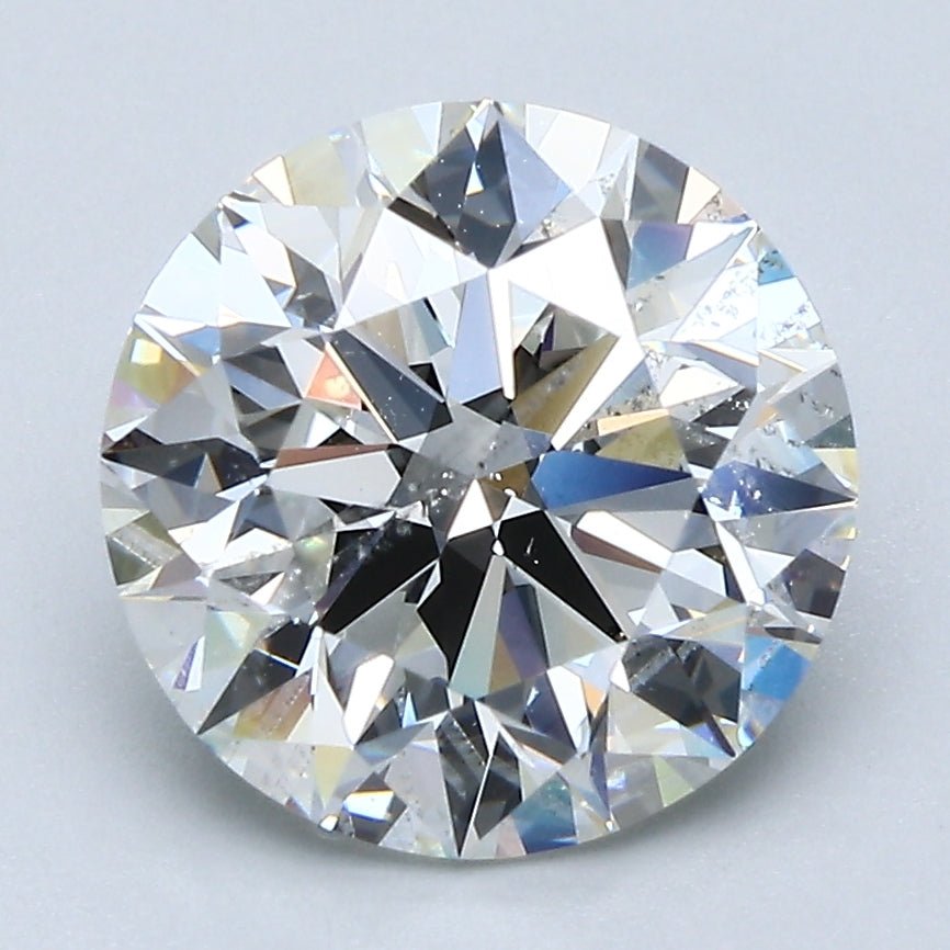 3.5 Carat Natural Diamond - Round - Diamonds By Rothschild