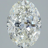 3.5 Carat Oval - Natural Diamond - 3.4 - H - SI2 - VG - EX - EX - Diamonds By Rothschild
