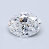 3.5 Carat Oval - Natural Diamond - 3.5 - D - SI2 - EX - EX - Diamonds By Rothschild