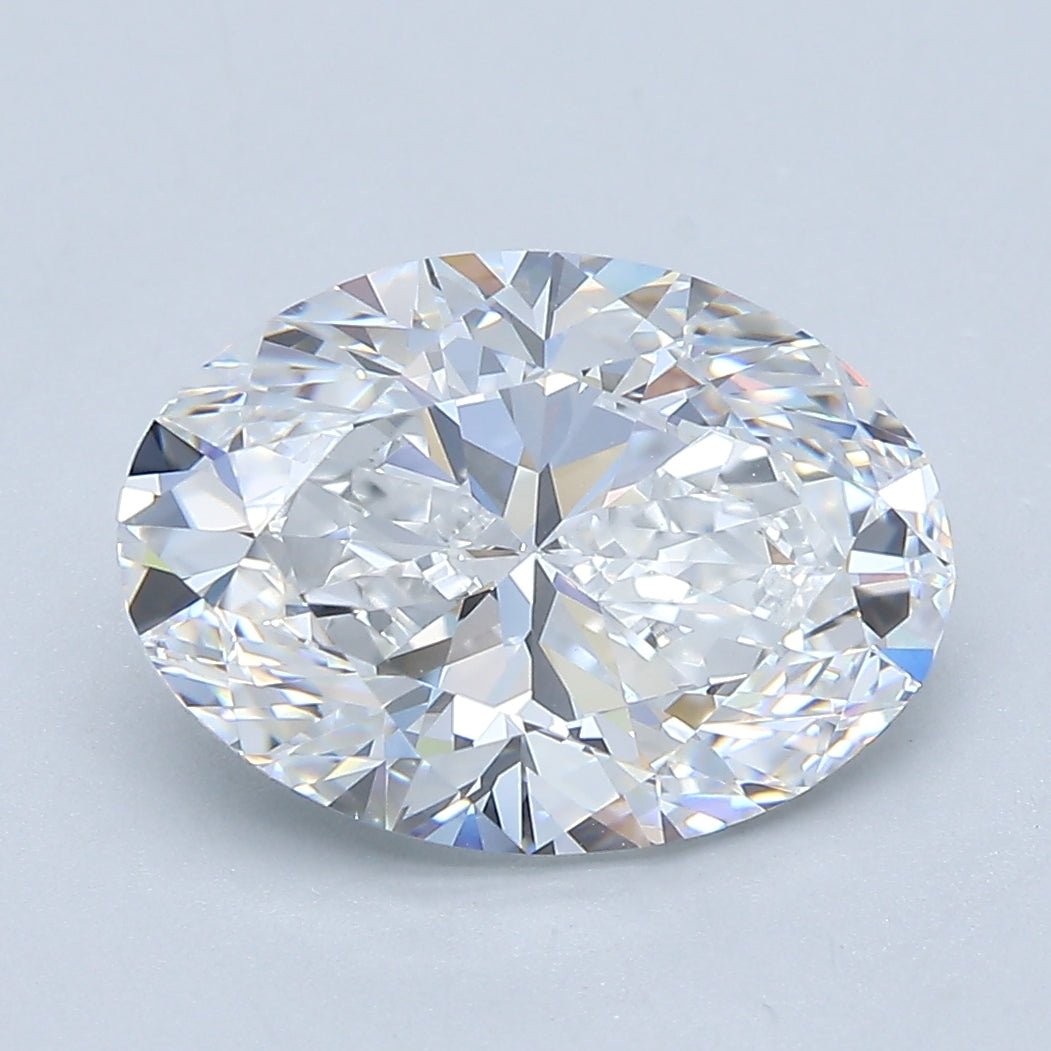 3.5 Carat Oval - Natural Diamond - 3.5 - E - VS1 - EX - EX - Diamonds By Rothschild