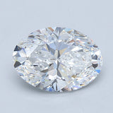 3.5 Carat Oval - Natural Diamond - 3.5 - E - VS1 - EX - EX - Diamonds By Rothschild