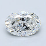 3.5 Carat Oval - Natural Diamond - 3.5 - F - SI1 - VG - EX - EX - Diamonds By Rothschild