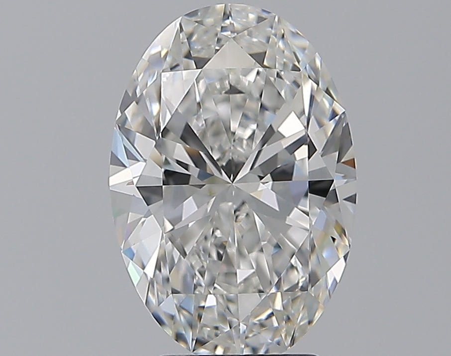 3.5 Carat Oval - Natural Diamond - 3.5 - F - VS1 - VG - EX - EX - Diamonds By Rothschild
