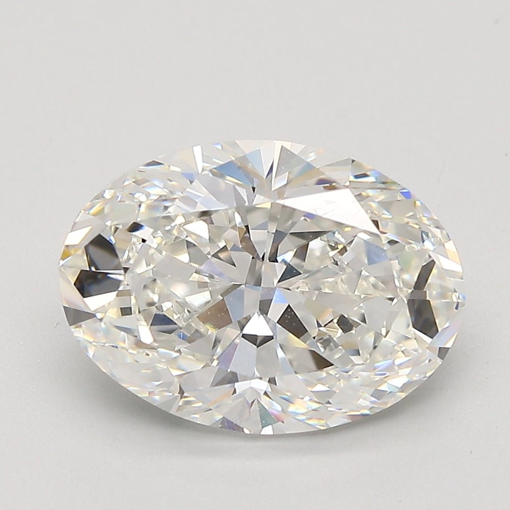 3.5 Carat Oval - Natural Diamond - 3.5 - G - VS1 - EX - EX - Diamonds By Rothschild