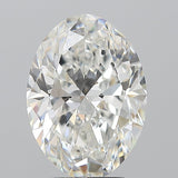 3.5 Carat Oval - Natural Diamond - 3.5 - G - VVS1 - VG - EX - VG - Diamonds By Rothschild