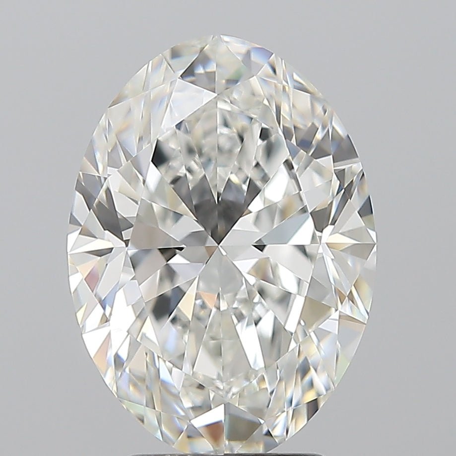 3.5 Carat Oval - Natural Diamond - 3.5 - G - VVS1 - VG - EX - VG - Diamonds By Rothschild