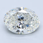 3.5 Carat Oval - Natural Diamond - 3.5 - H - VVS2 - EX - EX - EX - Diamonds By Rothschild