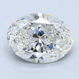 3.5 Carat Oval - Natural Diamond - 3.5 - H - VVS2 - EX - EX - EX - Diamonds By Rothschild
