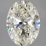 3.5 Carat Oval - Natural Diamond - 3.5 - J - VVS1 - VG - EX - Diamonds By Rothschild
