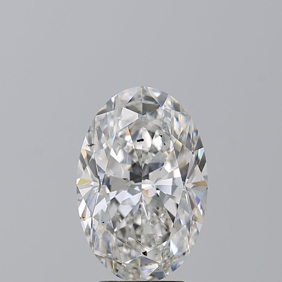3.5 Carat Oval - Natural Diamond - 3.51 - F - SI2 - VG - EX - EX - Diamonds By Rothschild