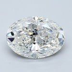 3.5 Carat Oval - Natural Diamond - 3.51 - F - VS2 - VG - EX - EX - Diamonds By Rothschild