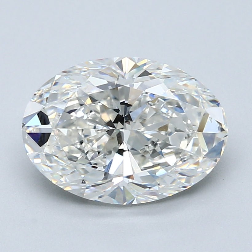 3.5 Carat Oval - Natural Diamond - 3.51 - F - VS2 - VG - EX - EX - Diamonds By Rothschild