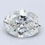 3.5 Carat Oval - Natural Diamond - 3.51 - G - SI2 - VG - EX - VG - Diamonds By Rothschild