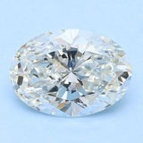 3.5 Carat Oval - Natural Diamond - 3.51 - H - VS2 - EX - EX - Diamonds By Rothschild